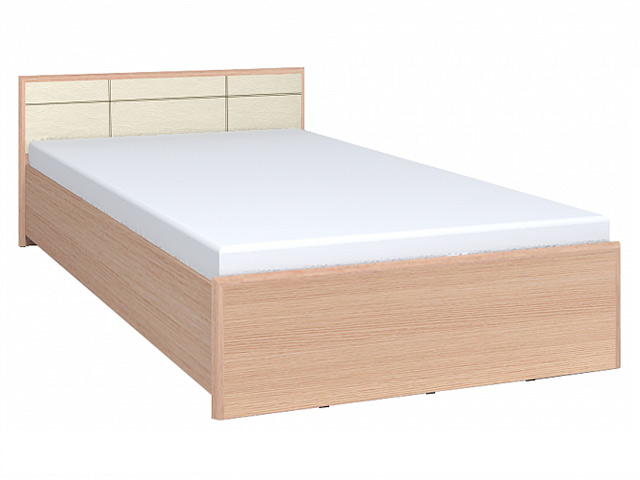 3 Кровать со стационарным основанием (1400) металл  (снято)