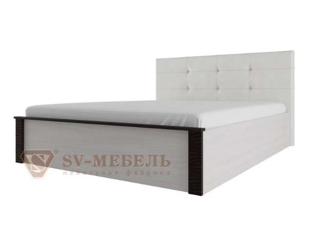 Кровать двойная (универсальная) с мягким изголовьем 1600  (снято)